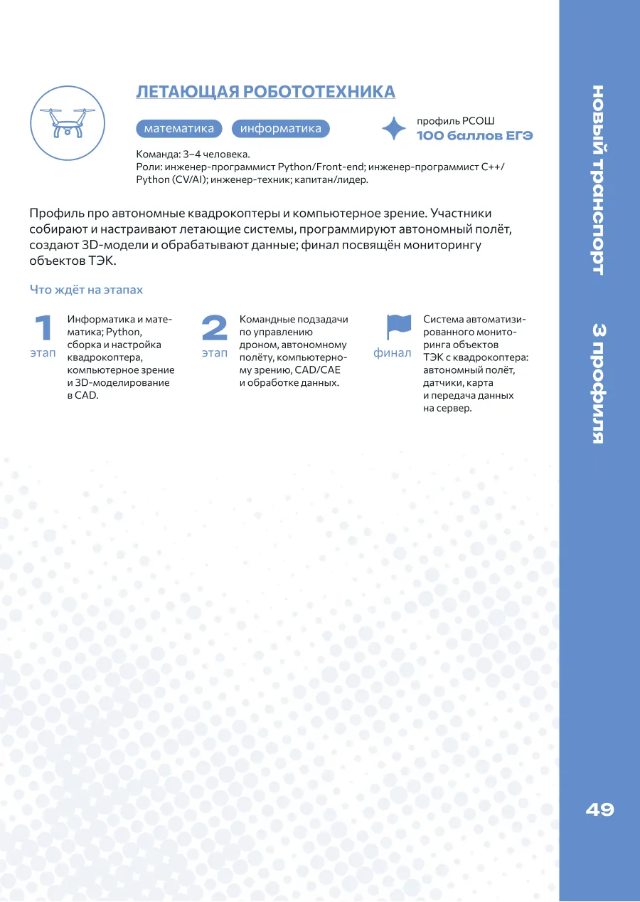 Страница 49: Летающая робототехника